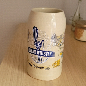 Steam Whistle Beer Stein Mug Oktoberfest Canada's Premium Pilsner